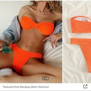 BNWT SHEIN Bandeau Bikini Size Small